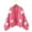 Pink, variant on Women's Solid Color Flower Lantern Sleeve Knitted Cardigan Thick Sweater Jacket Ndbuld,White,Free Size