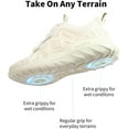 thumbnail image 4 of Kids Beige Tennis Shoes Lightweight Breathable Boys Running Shoe Fashion Walking Sneakers For Girls Little Kid 13, 4 of 6