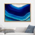 thumbnail image 2 of wall26 - Framed Canvas Wall Art - Abstract Agate Slice Pattern - Giclee Print Gallery Wrap Modern Home Art Ready to Hang - 16"x24" Natural, 2 of 5