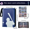 Clackibukvyz Card Binder 9 Pocket, Trading Card Binder for up to 900