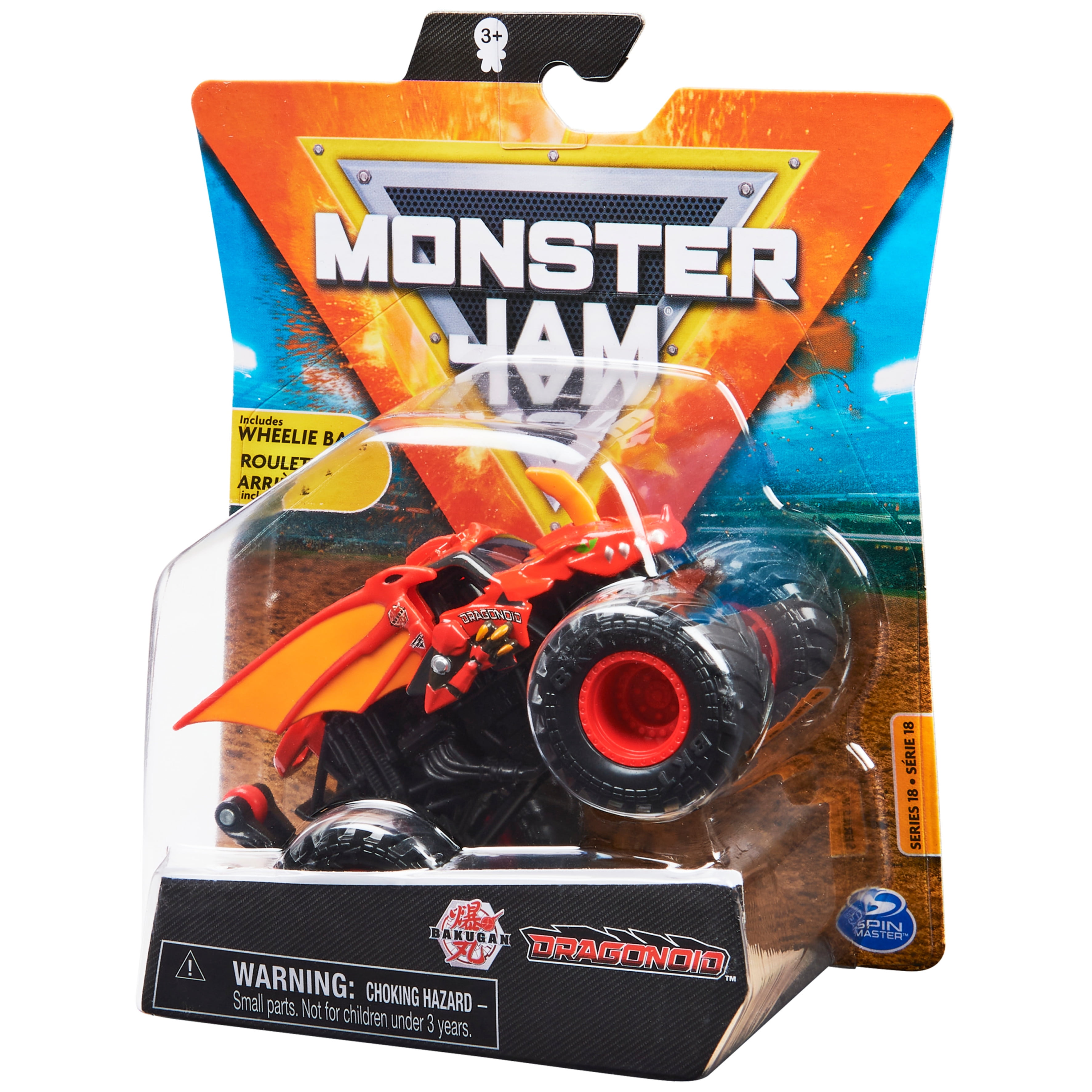 Bakugan Dragonoid Monster Jam Truck