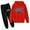 Watermelon Red, variant on Ulanda Brooklyn New York Lounge Sets 2 Piece Outfits for Girls Toddler Hooded Fall Casual Kids Tracksuit Sets Winter Fall (Blue, 5-6 Years)