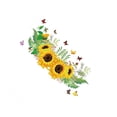 thumbnail image 1 of Billuyoard Calcomanías autoadhesivas extraíbles de flores de arte de autoensamblaje de puerta de personalidad pegatinas de pared de cocina Decoración del hogar tipo1/30x60cm, 1 of 6