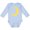 AE-Light Blue, variant on Inktastic Cute Yellow Moon Boys or Girls Long Sleeve Baby Bodysuit