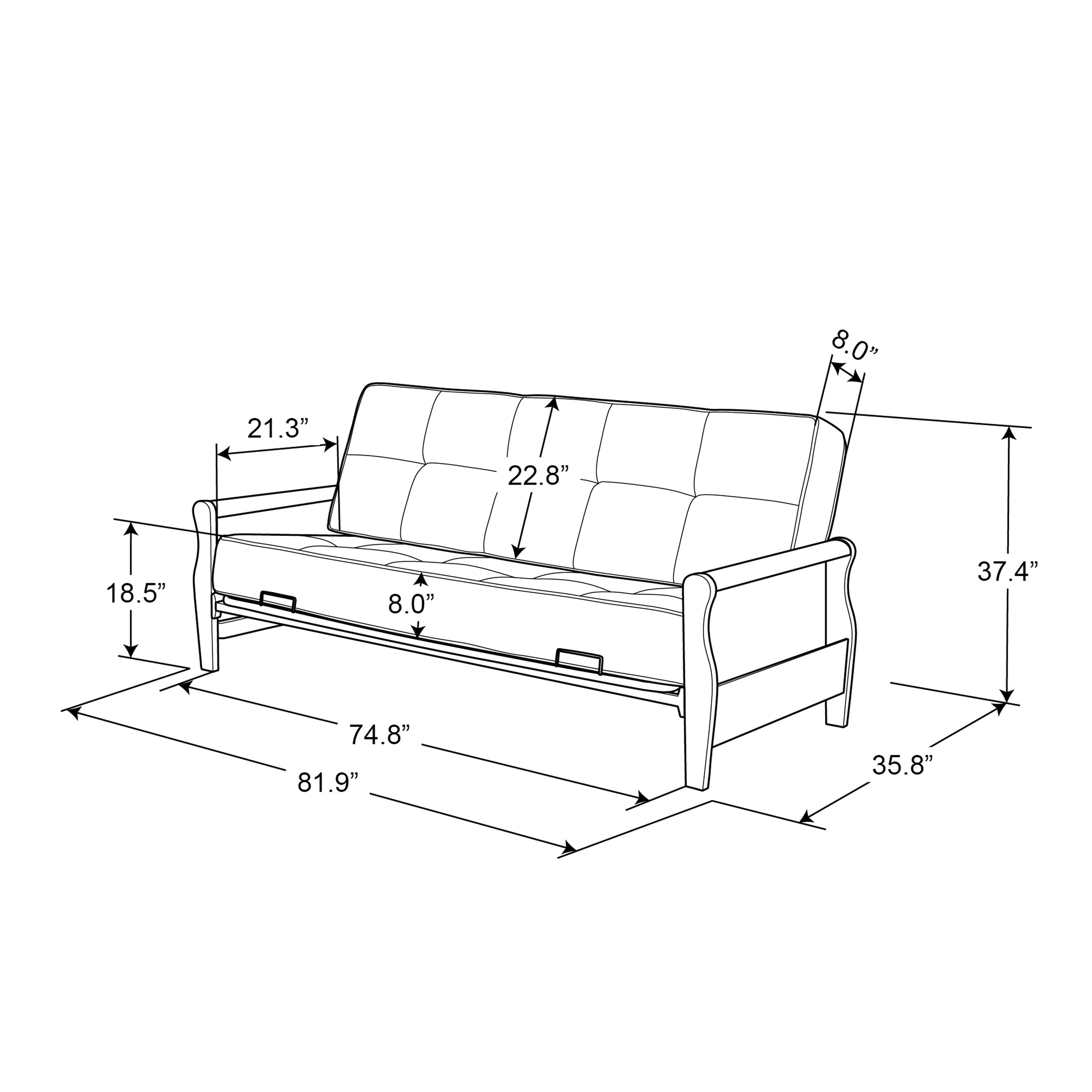 relax a lounger futon instructions