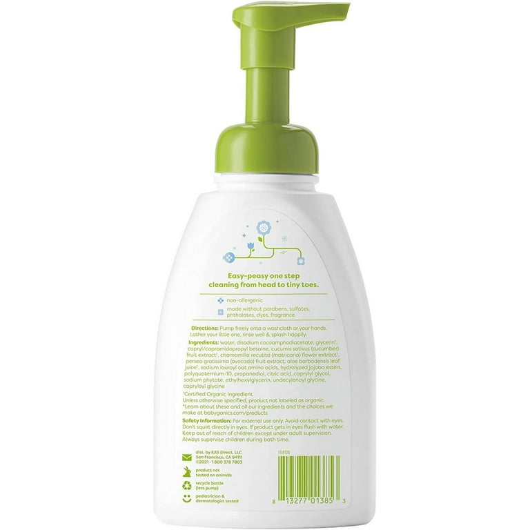 Babyganics shampoo and hot sale body wash walmart