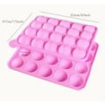thumbnail image 3 of Molde for paletas de silicona de 1 pieza (palos no incluidos) Ideal for cake pops, horneado de chocolate y dulces, moldes de chocolate, 3 of 3