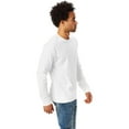 thumbnail image 4 of Hanes Unisex 6.1 oz. Tagless Long-Sleeve T-Shirt - 5586, 4 of 4