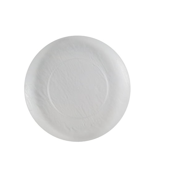 Posh Setting Harmony Collection Combo Pack, China Like Wood Pattern Clear Plastic Plates (Includes 20 Dinner Plates and 20 Salad Plates) Fancy Disposable Dinnerware Set
