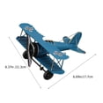 thumbnail image 4 of OULII 1Ensemble Modèle d'Avion Rétro Bleu Ciel Décoration d'Avion Vintage pour Décoration Intérieure, 4 of 8