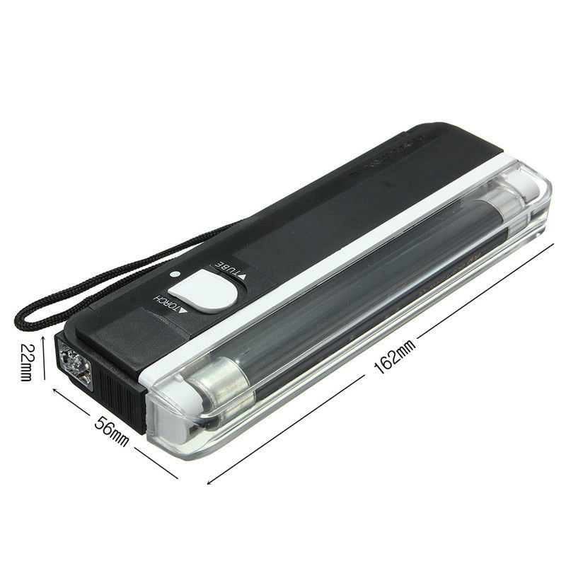 4W Mini Portable UV Ultra Violet Black Light Lamp Torch BANK NOTES Check M 