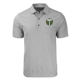 thumbnail image 2 of Men's-Cutter & Buck  Heather Gray Portland Timbers Forge Eco Heather Stripe Stretch Recycled Polo, 2 of 3