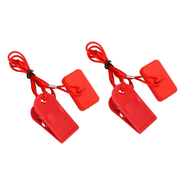 Clé De Sécurité Universelle Pour Tapis Roulant – Lot De 2 Avec Aimant Et Clip De Verrouillage
