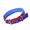 Blue & Red, variant on GASTROPOD Dog Collar Easy to Put on Puppy Collars for Litter Perfect for Active Dogs