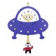 thumbnail image 1 of Reloj de pared Reloj de pared para habitación de bebé decoración creativa Reloj de pared oscilante de dibujos animados lindo Sincero Electrónica, 1 of 5
