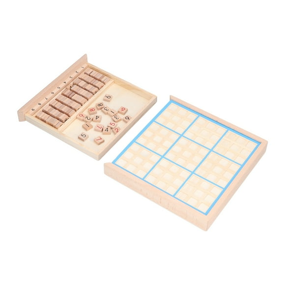 ANGGREK Wooden Math Puzzle Board Game, Consecutive Numbers Educational Game For Home Play