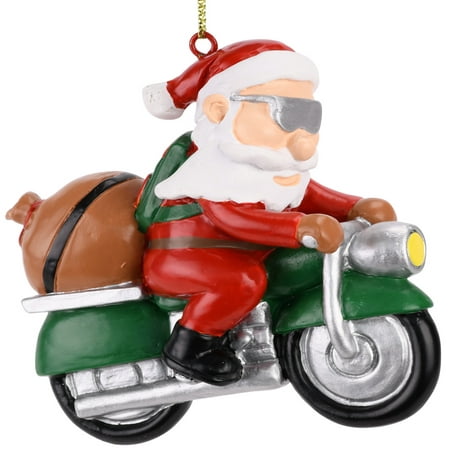 Tree Buddees Biker Santa Claus Motorcycle Christmas Tree