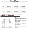 thumbnail image 3 of Savings Striped Sweater for Women Long Sleeve Round Neck Trendy Casual Knitted Tops Pullover Jumper Knits Coffee,M, 3 of 5