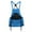 Blue, variant on Gardening Apron with Pockets, Harvest Pouch, Adjustable Straps Harvest Apron with Large Pouch, for Gardening Weeding Pink Red