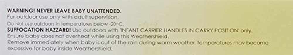 jolly jumper weathershield for infant car seat