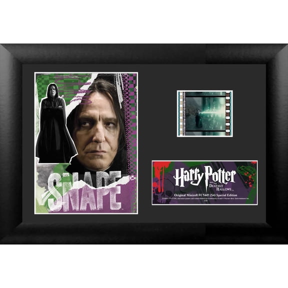 Harry Potter and the Deathly Hallows (Severus Snape) Minicell FilmCells Framed Desktop Presentation USFC5449