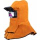 thumbnail image 1 of Capucha de soldador de piel de vaca, filtro Solar de oscurecimiento automático, Máscara de Soldadura, equipo protector de casco de soldadura, gorro de trabajo con cortina para el cuello y, 1 of 5