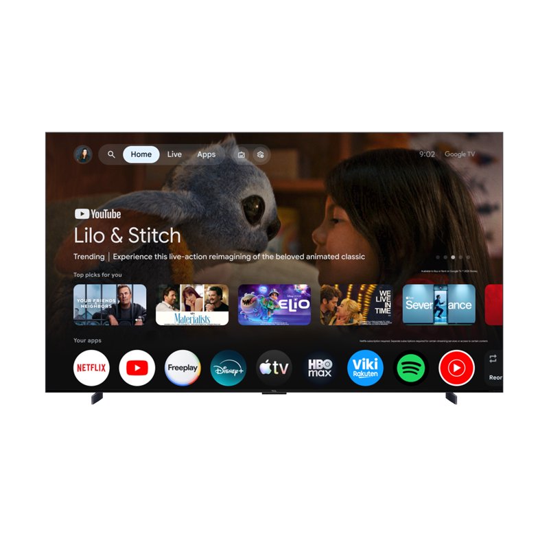 TCL 98” QM7L Series SQD-Mini LED QLED Smart Google TV (NEW 2026) - TCL Deep Color System with Super QLED, Up to LD2100 Precise Dimming Series, Up to HDR3000 Peak Nits, Bang & Olufsen Audio - 98QM7L gallery view