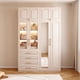 thumbnail image 3 of Dressers Wardrobes Storage Garment Hangers Standing Clothes Rack Cupboard Storage Closet Armable Para Ropa Salon Furniture My Lux Decor Round, 3 of 12