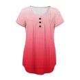 thumbnail image 4 of Samickarr Plus Size Summer Tops For Women Tops Dressy Casual Tunic Tops To Wear With Leggings Womens Casual Tops V- Neck Hide Belly Short Sleeve T-Shirts Cute Flowy Tunic Blouses, 4 of 7