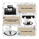 thumbnail image 5 of Set 2 Sillones Barberia Reclinables Estetica Salon Lujo Premium Negro Nanofort, 5 of 8