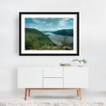 thumbnail image 2 of The Hudson from Breakneck Ridge 01 - Philipstown New York Photography Black Framed Wall Art Print 20 x 30 inches, 2 of 4