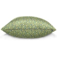 thumbnail image 2 of Peacock Feather Pattern Velvet Plush Throw Pillow Cushion Case Cover - 18" x 18" - Invisible Zipper Home Decor Floral for Couch Sofa No Pillow Insert, 2 of 5