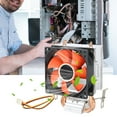 thumbnail image 1 of Ventilateur de Refroidissement CPU, Mini Ventilateur de Refroidissement PC CPU Refroidisseur Boîtier d'Ordinateur Ventilateur de Refroidissement Conception Future, 1 of 11