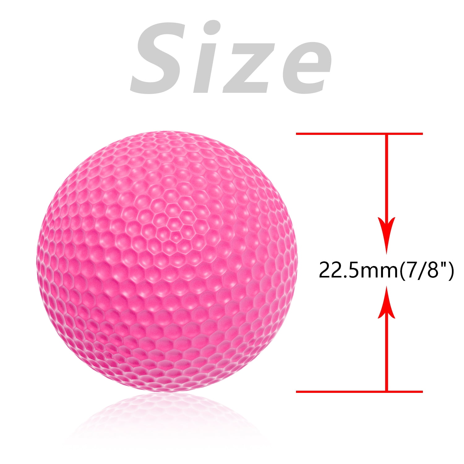 BOROLA 100 Round Refill Pack Compatible for Nerf Rival Blasters(Pink)