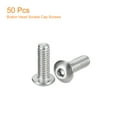 thumbnail image 3 of #8-32x1/2" Button Head Socket Cap Screws, 50 Pack 304 Stainless Steel Screws, 3 of 5