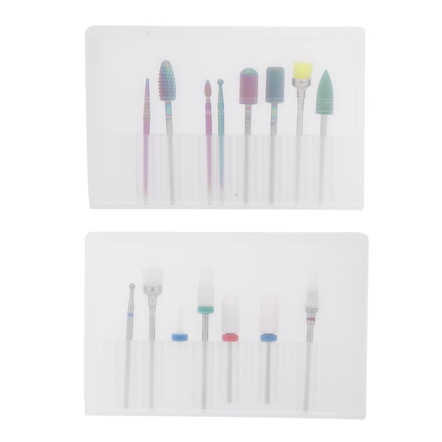 Juego De Brocas Para Decoración De Uñas De Manicura, 15 Piezas De Brocas Para Máquina De Manicura De Eliminación Rápida De Gel Para Uñas Profesional Para Salón De Uñas ANGGREK Otros