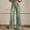 Light Green, variant on Vintage Floral Jeans for Women High Rise Wide Leg Casual Stretchy Denim Pants Trendy Vintage Streetwear Trousers with Pockets Green 2XL