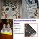 thumbnail image 3 of Riwesomey Rhinestone Sheets Strong Stickiness Sticker Decorative Decorations Supplies Car DIY Accessories Exquisite Crafts for Phone Type3 NO3 Riwesomey VI014464-33B, 3 of 6