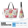 thumbnail image 4 of Fotbe Christmas Cute Pigs Bolsa de Viaje para Playa - Resistente al Agua, Bolsa Tote de Gran Capacidad y Ligera con 7 Bolsillos para Mujeres y Hombres, 4 of 7