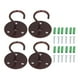 thumbnail image 2 of Ganchos de Techo Jadeshay 4 Piezas Montaje en Pared Forma de J, 2 of 8