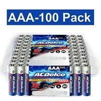 ACDelco Super Alkaline AAA Batteries, 100-Count