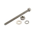 thumbnail image 3 of Unique Bargains 20pcs M4x60mm 304 Stainless Steel Knurled Hex Socket Head Bolts Nuts w Washers, 3 of 4