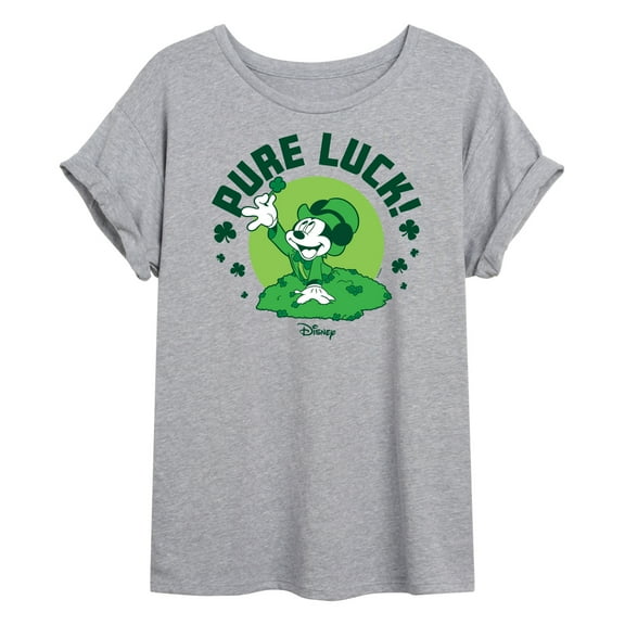 Disney - Pure Luck - Juniors Ideal Flowy Muscle T-Shirt