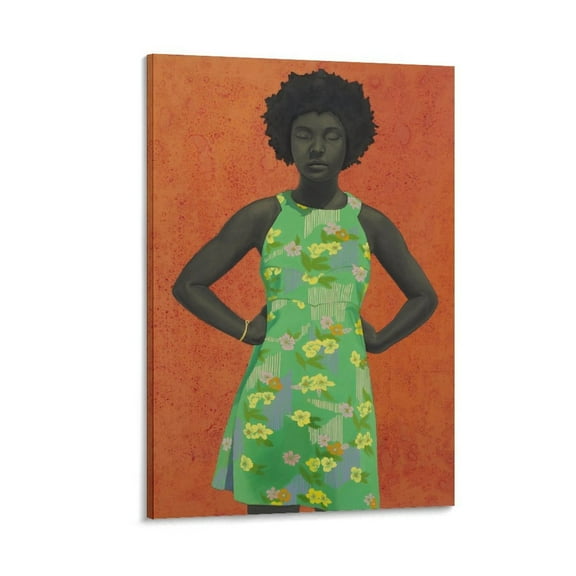 Portrait Painter Amy Sherald Painting Art Poster (25) Poster Cool Artworks Painting Wall Art Canvas Prints Hanging Picture Home Decor Posters Gift 20x30inch(50x75cm)