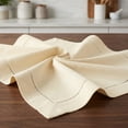 thumbnail image 5 of REGALWOVEN Set of 12 Cloth Napkins, Polyester Washable and Reusable Table Dinner Napkins for Home, Restaurant, Weddings, and Parties Champagne 17x17inch, 5 of 6