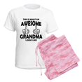 thumbnail image 6 of CafePress - Awesome Grandma Looks Like Pajamas - Women's Short Sleeve Print T-Shirt and Pants Light Cotton Pajama Set, 6 of 7
