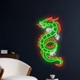 thumbnail image 2 of Handmadetneonsign Dragon Neon Sign, Dragon Neon Led Light Art Decor, Dragon Animal Wall Decor, 2 of 5