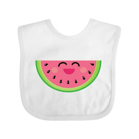 

Inktastic Watermelon Kawaii Gift Baby Boy or Baby Girl Bib