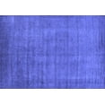 thumbnail image 1 of Ahgly Company Machine Washable Indoor Rectangle Oriental Blue Industrial Area Rugs, 7' x 9', 1 of 4