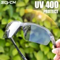 thumbnail image 2 of AOLIGEI Outdoor Photochromic Sunglasses Bicycle Cycling Glasses Women Sports UV400 Mtb Driving Bike Glasses Men Tactical Goggles, 2 of 6